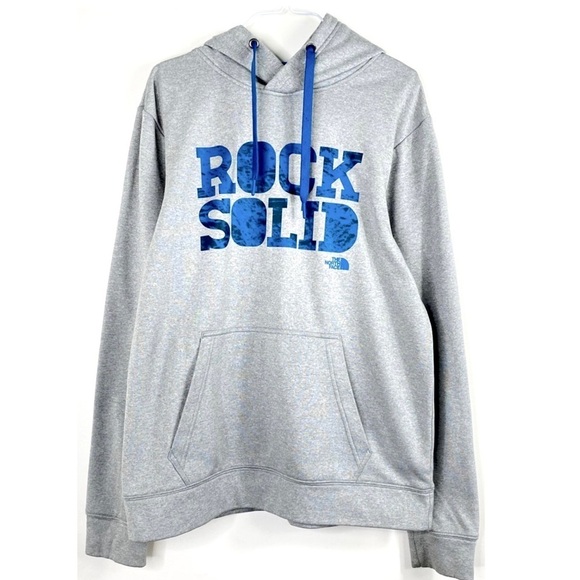 THE North Face Surgent Rock Solid Athletic Pullover Hoodie in Gray - Picture 2 of 5